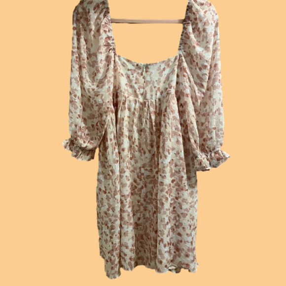 Storia Pink Floral Dress - Picture 4 of 8